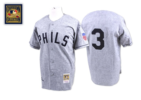 Chuck Klein Philadelphia Phillies grey jersey