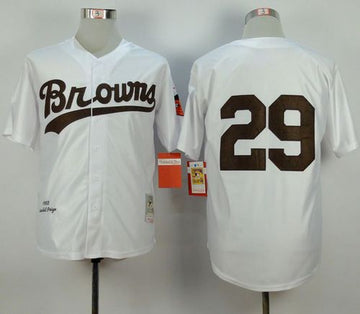 Satchel Paige Baltimore Orioles white Throwback jersey