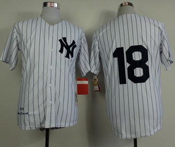 Don Larsen New York Yankees white Throwback jersey