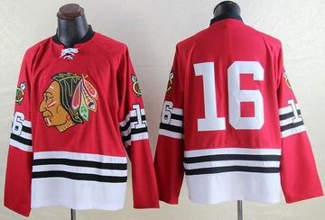 Chicago Blackhawks red Throwback jersey