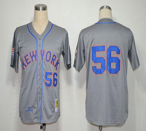 Tug McGraw New York Mets grey jersey
