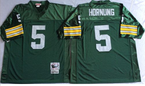 Paul Hornung Green Bay Packers green Throwback jersey