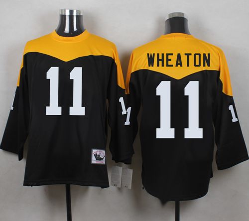 Markus Wheaton Black-Yelllow Pittsburgh Steelers Throwback jersey