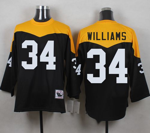 DeAngelo Williams Black-Yelllow Pittsburgh Steelers Throwback jersey