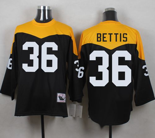 Jerome Bettis Black-Yelllow Pittsburgh Steelers Throwback jersey