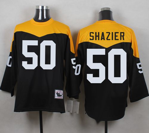 Ryan Shazier Black-Yelllow Pittsburgh Steelers Throwback jersey