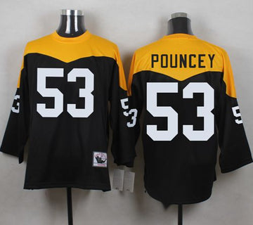 Maurkice Pouncey Black-Yelllow Pittsburgh Steelers Throwback jersey