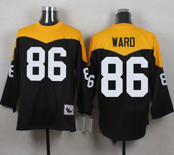 Hines Ward Black-Yelllow Pittsburgh Steelers Throwback jersey