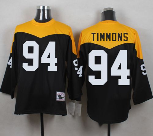 Lawrence Timmons Black-Yelllow Pittsburgh Steelers Throwback jersey
