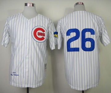 Billy Williams Chicago Cubs white Throwback jersey