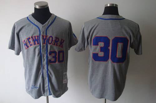 Nolan Ryan New York Mets grey jersey