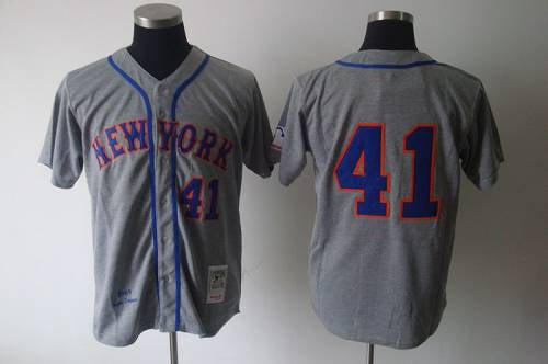 Tom Seaver New York Mets grey jersey