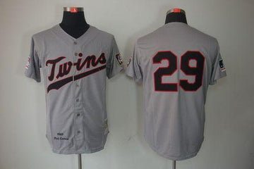 Rod Carew Minnesota Twins grey Throwback jersey