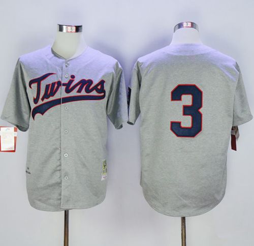 Harmon Killebrew Minnesota Twins grey Throwback jersey