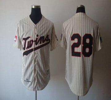 Bert Blyleven Minnesota Twins cream Throwback jersey