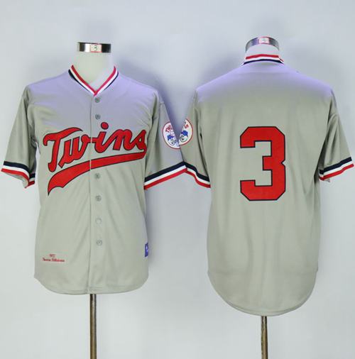 Harmon Killebrew Minnesota Twins grey Throwback jersey