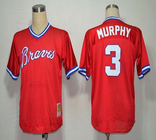 Dale Murphy Atlanta Braves red jersey