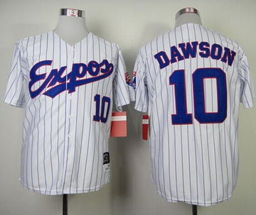 Andre Dawson Washington Nationals white Throwback jersey