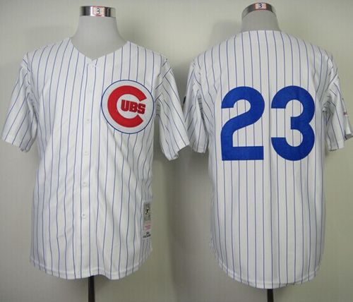 Ryne Sandberg Chicago Cubs white Throwback jersey