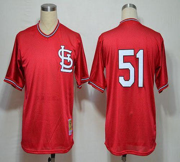 Willie McGee St. Louis Cardinals red jersey