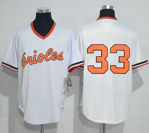 Eddie Murray Baltimore Orioles white Throwback jersey