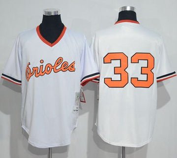 Eddie Murray Baltimore Orioles white Throwback jersey