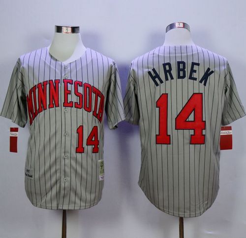 Kent Hrbek Minnesota Twins grey Throwback jersey