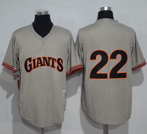 Will Clark San Francisco Giants grey Throwback jersey