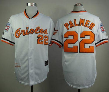 Jim Palmer Baltimore Orioles white Throwback jersey