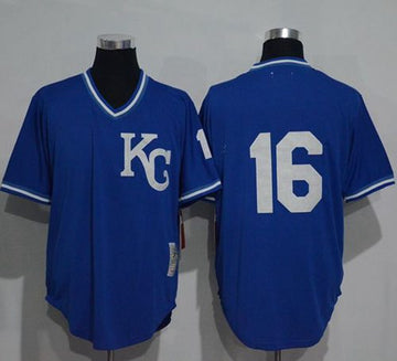 Bo Jackson Kansas City Royals blue Throwback jersey