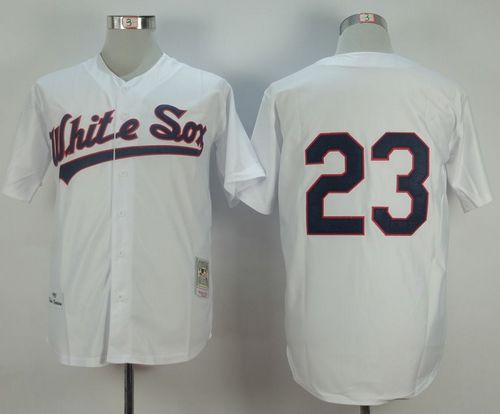 Robin Ventura Chicago White Sox white Throwback jersey