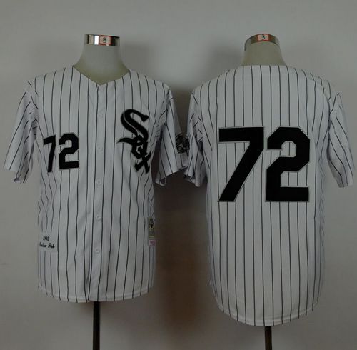 Carlton Fisk Chicago White Sox white jersey