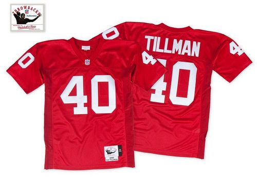 Pat Tillman Arizona Cardinals red Throwback jersey