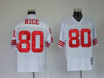 Jerry Rice San Francisco 49ers white jersey
