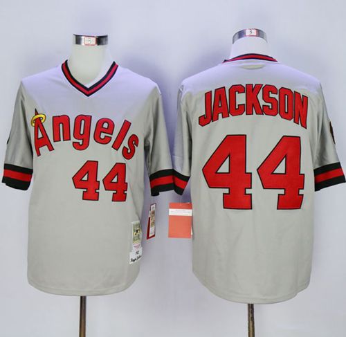 Los Angeles Angels grey jersey