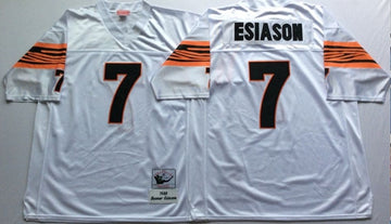 Boomer Esiason Cincinnati Bengals white Throwback jersey