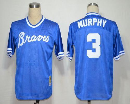 Dale Murphy Atlanta Braves blue Throwback jersey