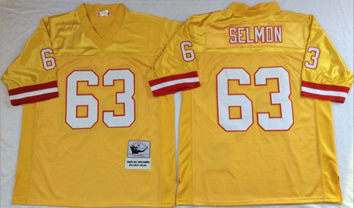 Lee Roy Selmon Tampa Bay Buccaneers gold Throwback jersey