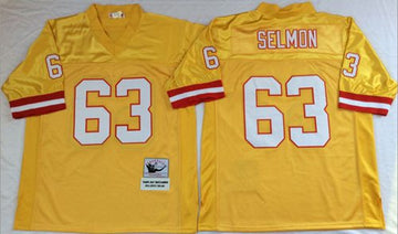 Lee Roy Selmon Tampa Bay Buccaneers gold Throwback jersey