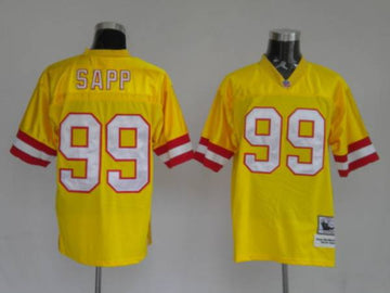 Warren Sapp Tampa Bay Buccaneers yellow jersey