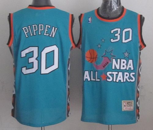 Scottie Pippen Chicago Bulls blue jersey