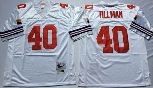 Pat Tillman Arizona Cardinals white Throwback jersey