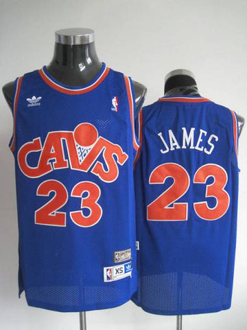LeBron James Cleveland Cavaliers blue jersey