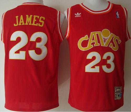 LeBron James Cleveland Cavaliers red jersey