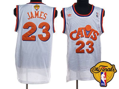 LeBron James Cleveland Cavaliers white jersey