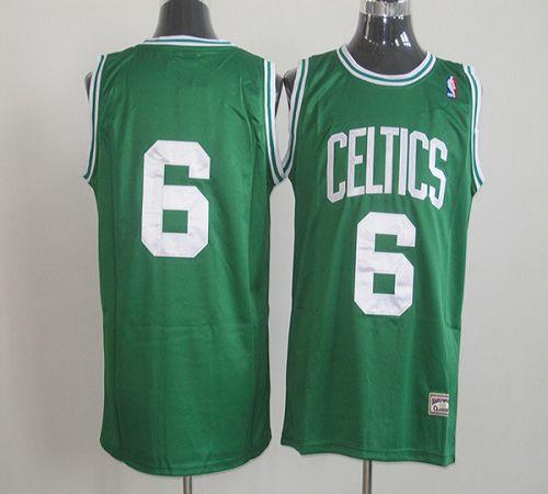 Bill Russell Boston Celtics green Throwback jersey