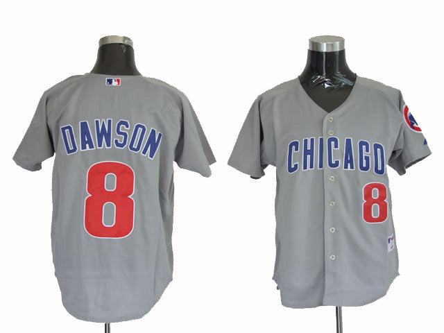 Andre Dawson Chicago Cubs gray Throwback jersey