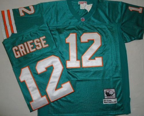 Bob Griese Miami Dolphins green jersey
