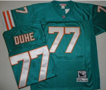 AJ Duhe Miami Dolphins green jersey