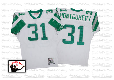 Wilbert Montgomery Philadelphia Eagles white Throwback jersey